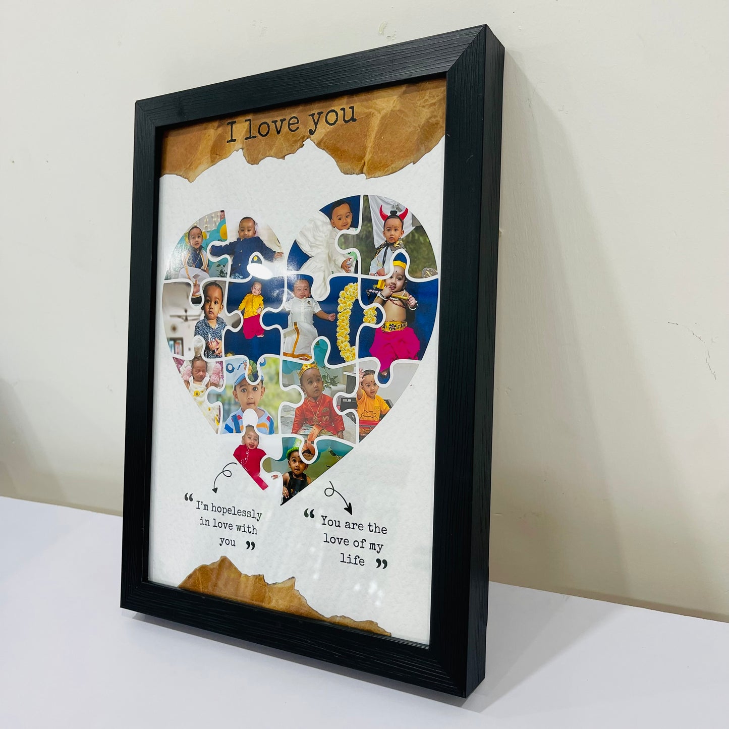 Puzzle Photo Frame
