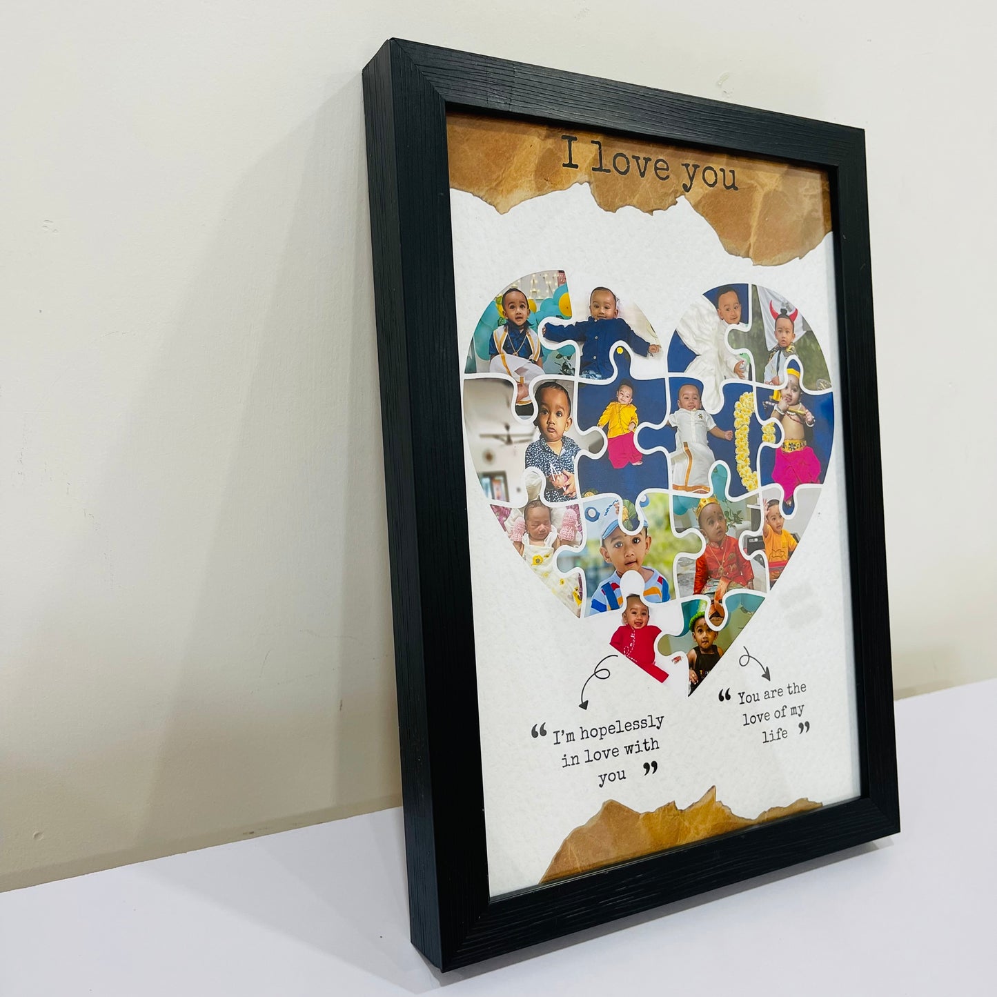 Puzzle Photo Frame